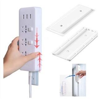 Wall Mounted Extension Socket Plug Holder Cable Management Rotatable ...