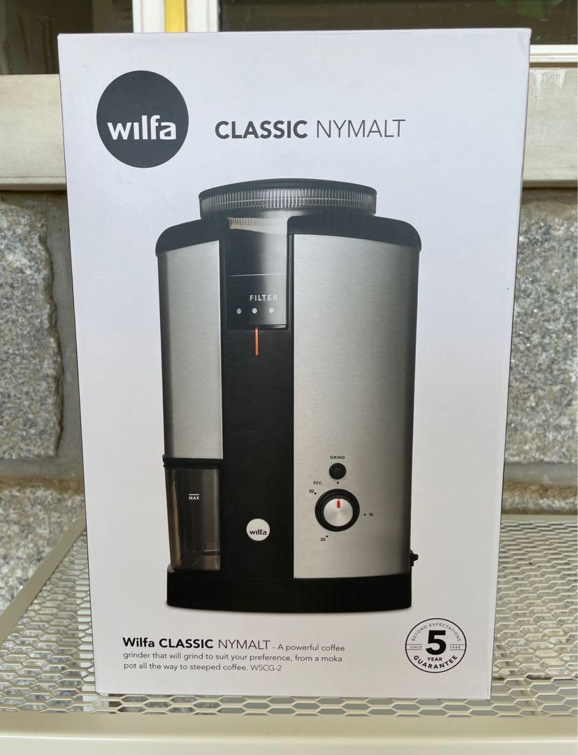 Wilfa Coffee Grinder Svart Classic Nymalt, TV & Home Appliances