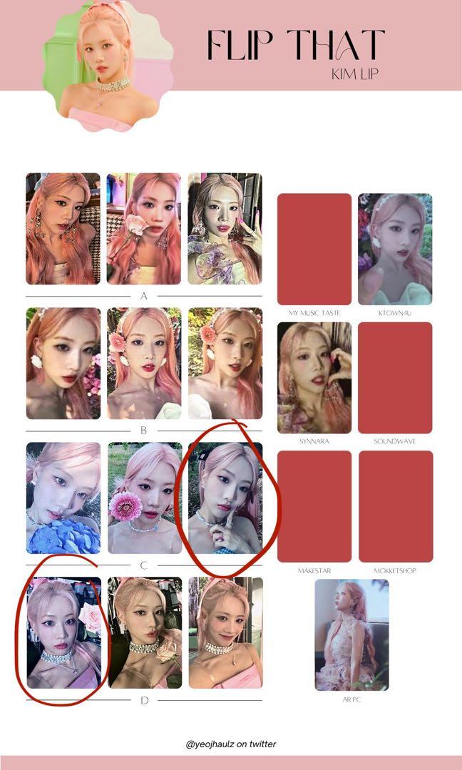 [WTB] LOONA FLIP THAT KIM LIP PC, Hobbies & Toys, Collectibles