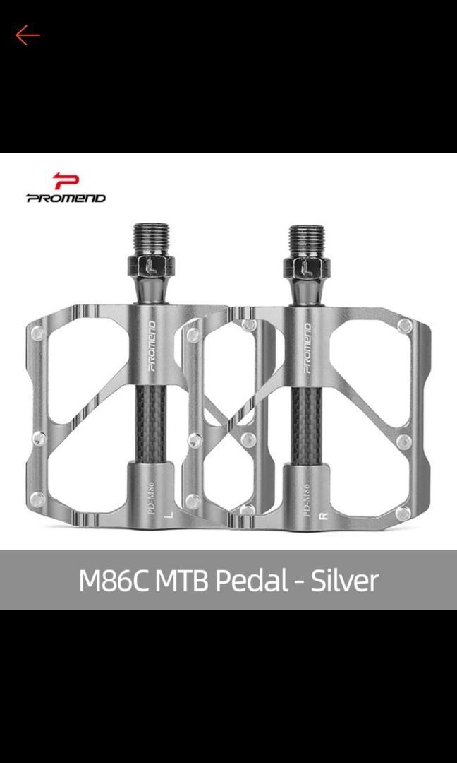 3 Bearing Carbon Fiber Core Tube Pedal, Sports Equipment, Bicycles  Parts,  Parts  Accessories on Carousell