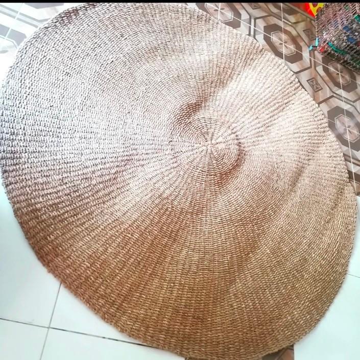5ft Abaca Round Rug Carpet Accent Rug Round Carpet (Category: Carpets, Mats & Flooring) located in Quezon City. Submitted by dfabloveverything (Listing ID 1164434337, Image 1). Description: MADE TO ORDER Made of Abaca Material 60 inches diameter = 5ft Sturdy and Versatile Will definitely last for years!! DM to order. We can also customise the size. #accentrug #roundcarpet #nativerug #4planet #nativecarpet #accentcarpet.