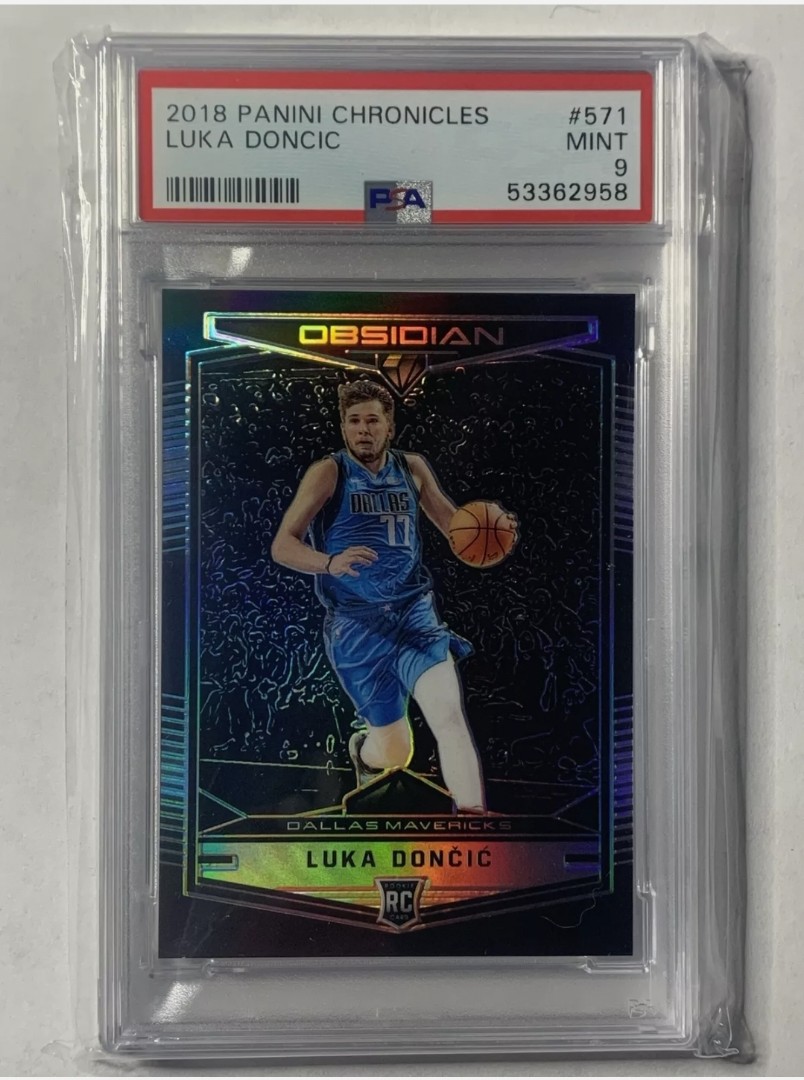 罕有2018 Panini Chronicles 571 Luka Doncic Rookie RC Obsidian