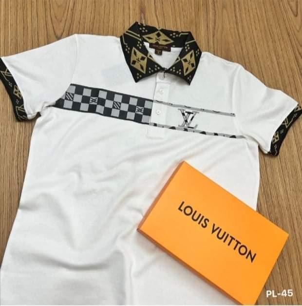 Louis Vuitton Polo Shirt, Men's Fashion, Tops & Sets, Tshirts & Polo Shirts  on Carousell