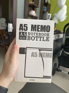 A5 Memo Notebook Bottle
