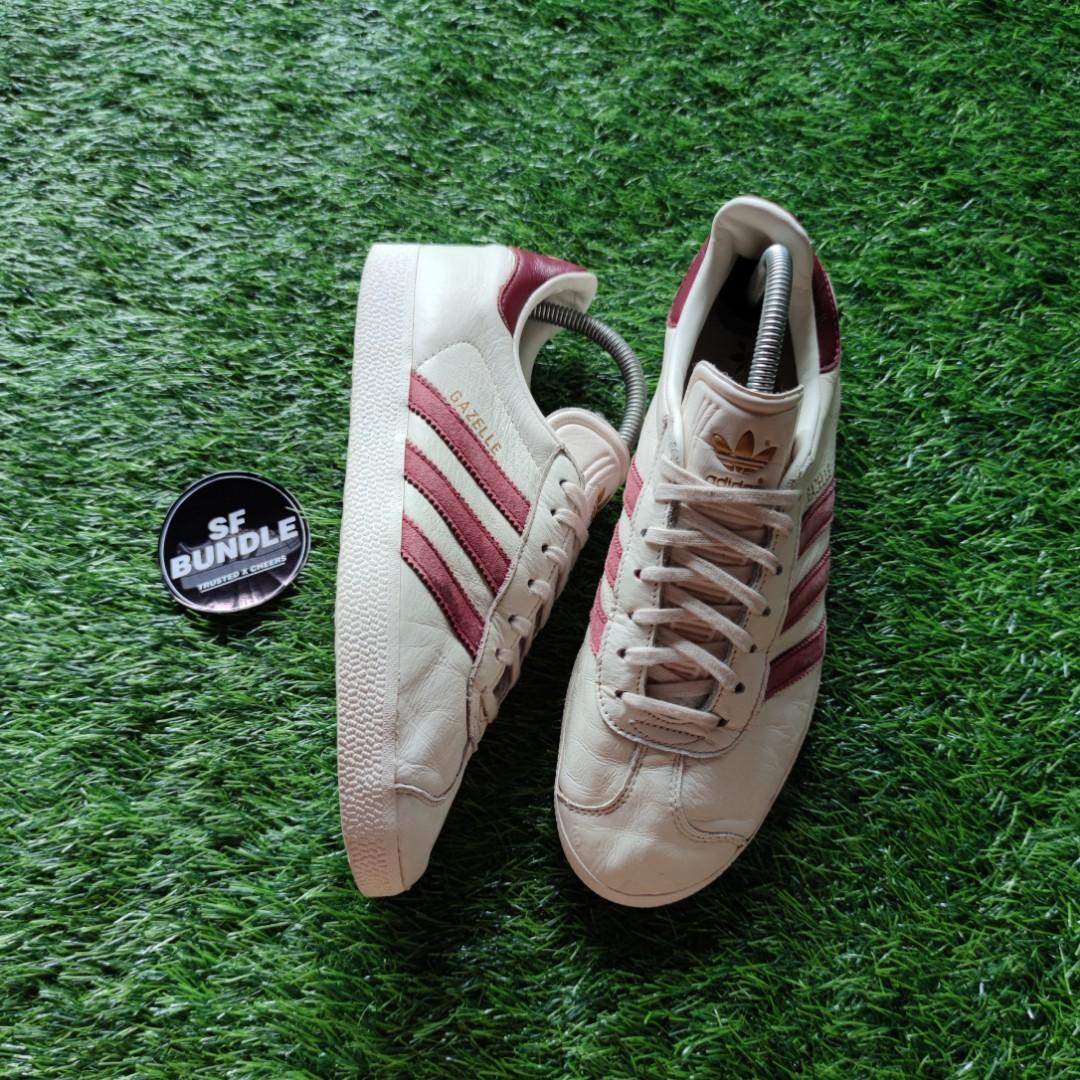 Adidas gazelle discount leather mens