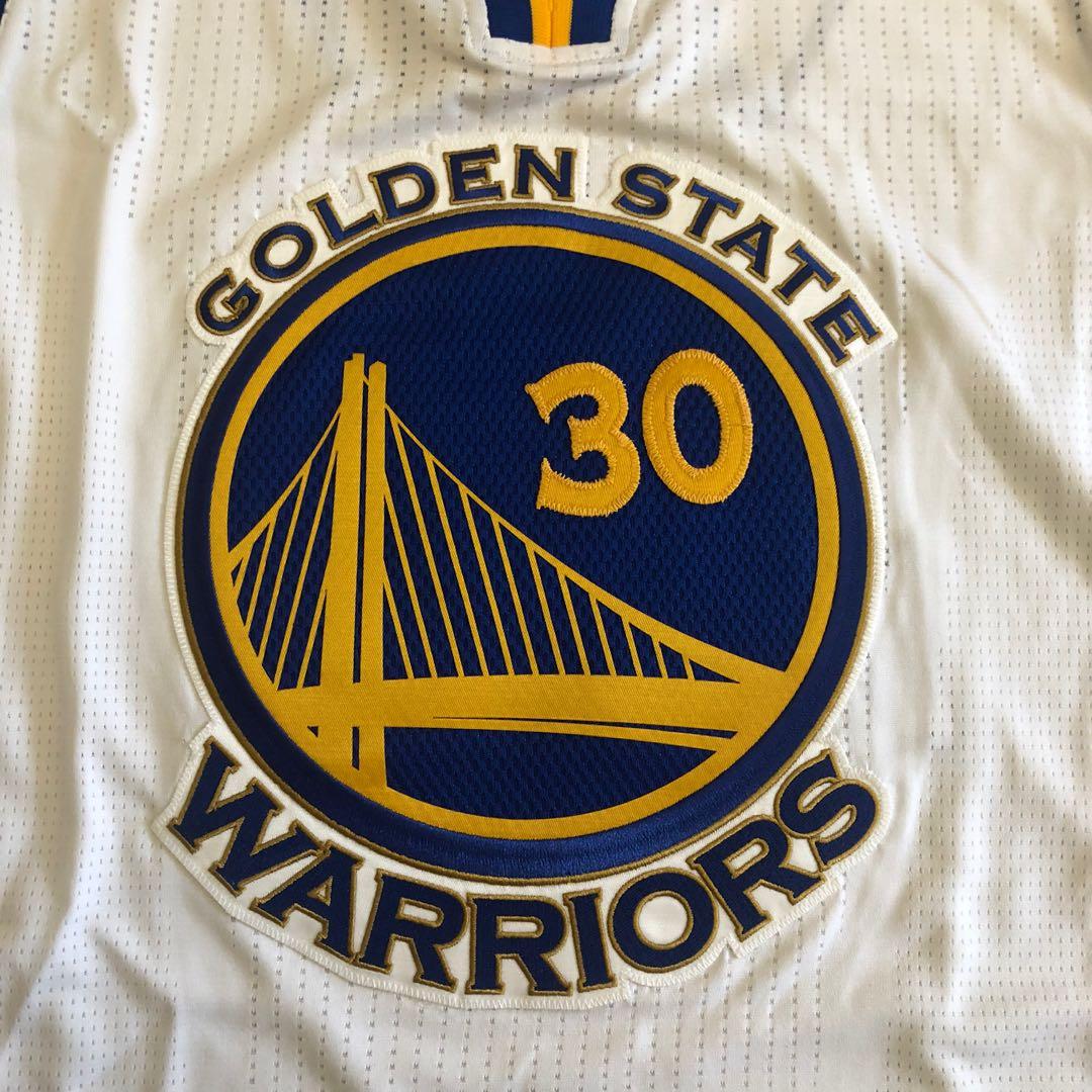 Adidas Golden State Warriors Stephen Curry Championship Authentic