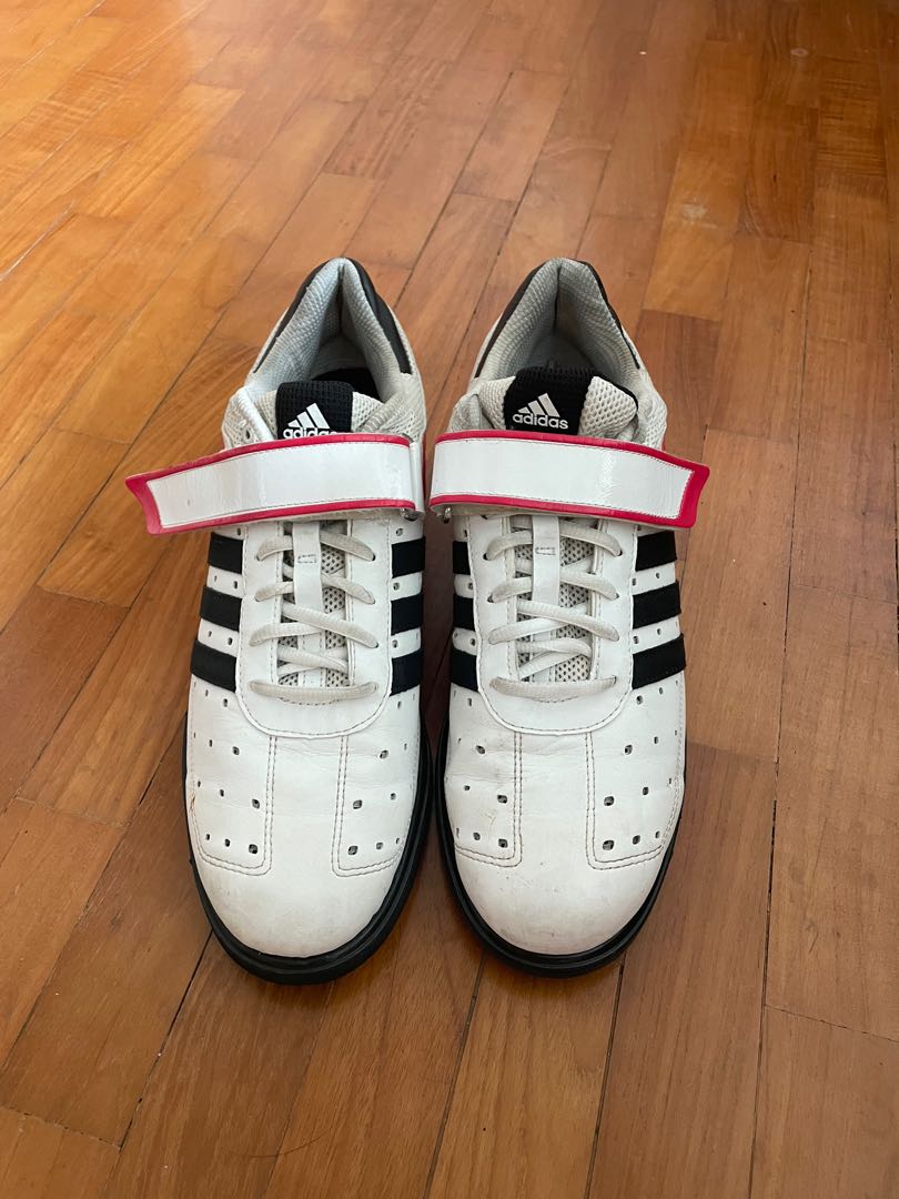 lazo Medalla Perth Blackborough Adidas Power Perfect 2 Weightlifting Shoes - US 10.5, Sports Equipment,  Other Sports Equipment and Supplies on Carousell