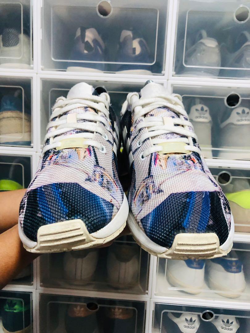 Adidas ZX Flux Motorcycle Men s Fashion Footwear Sneakers on