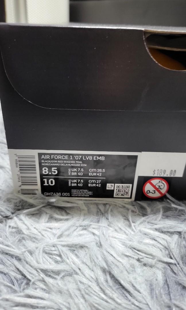 Buy NBA x Air Force 1 '07 LV8 EMB 'WNBA' - DH7436 001