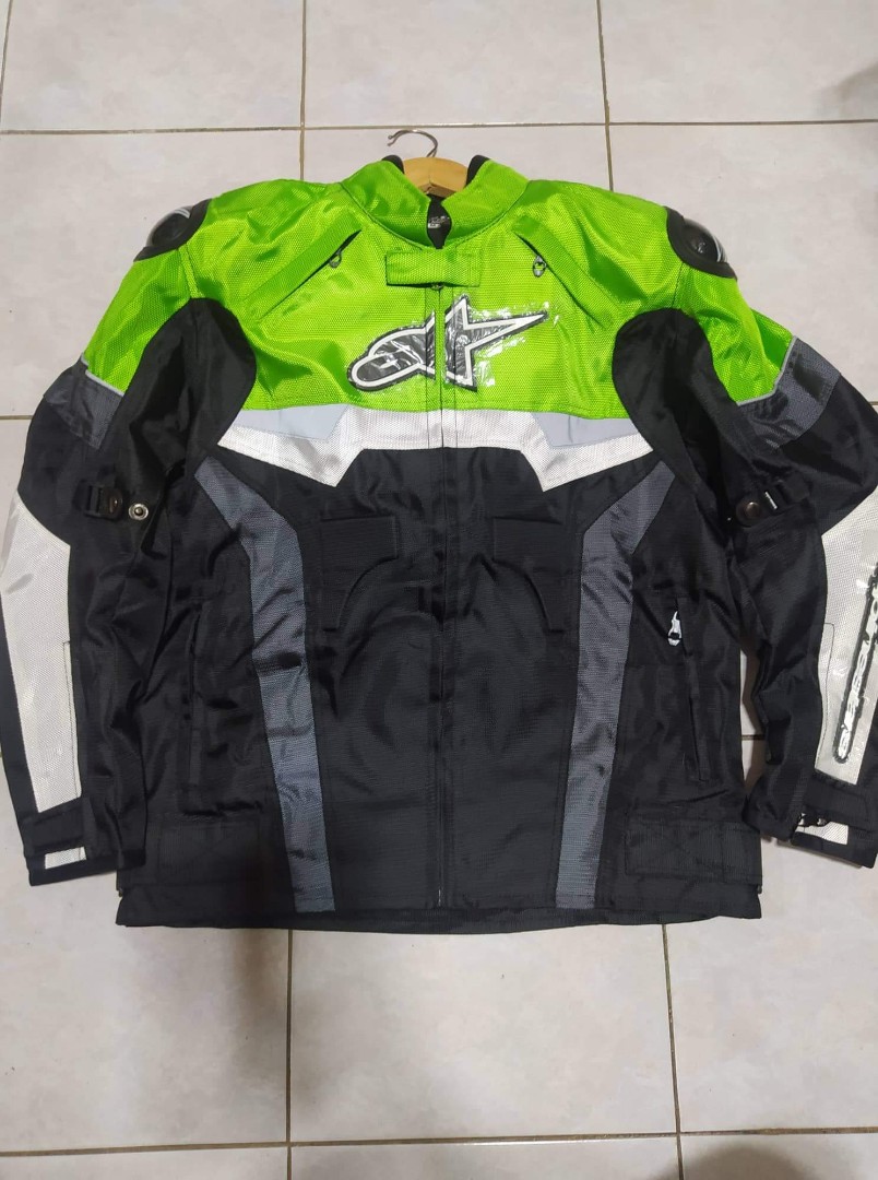 alpinestars jacket green