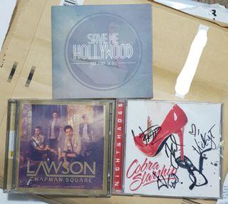 Assorted signed albums/cd