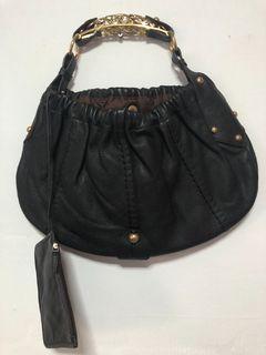 Authentic YSL Mombasa Horn Hobo, Luxury, Bags & Wallets on Carousell