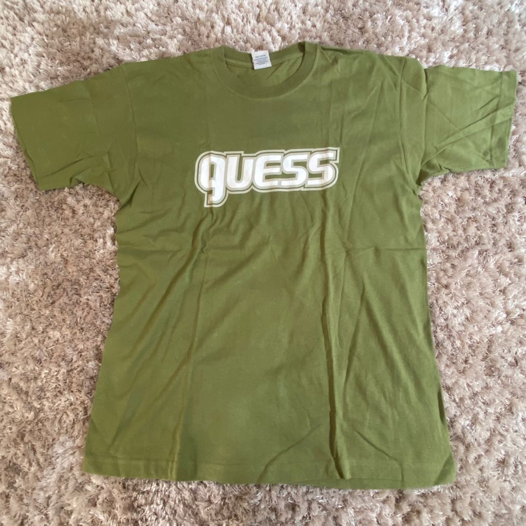 AUTHENTIC GUESS T-SHIRT, Fesyen Pria 