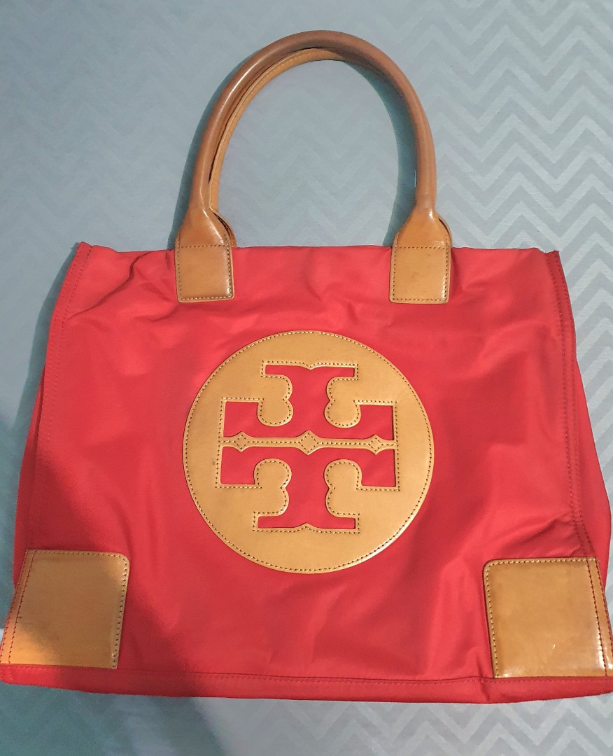 AUTHENTIC TORY BURCH ELLA TOTE BAG LARGE, Luxury, Bags & Wallets on  Carousell
