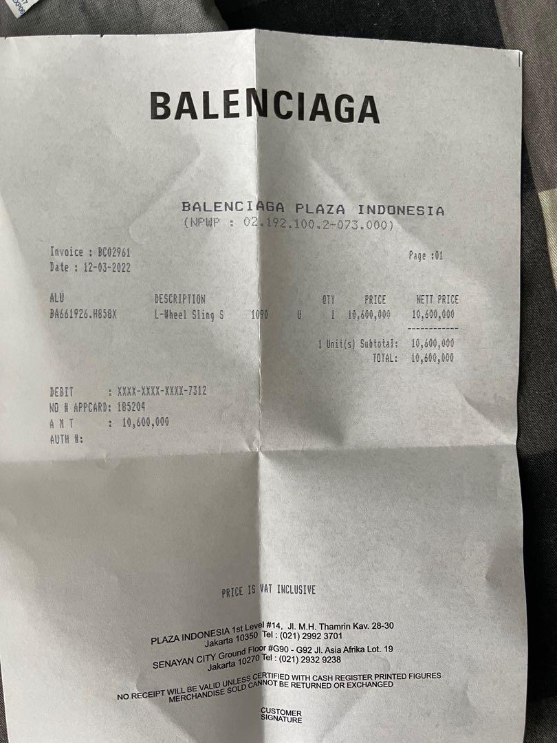 Balenciaga grand new arrivals indonesia