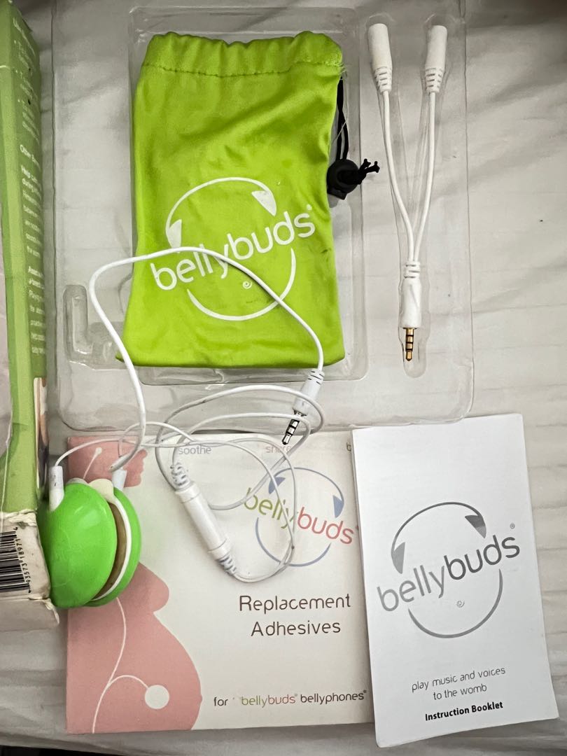 Belly Buds baby bump headphone for pregnant mom, Babies & Kids