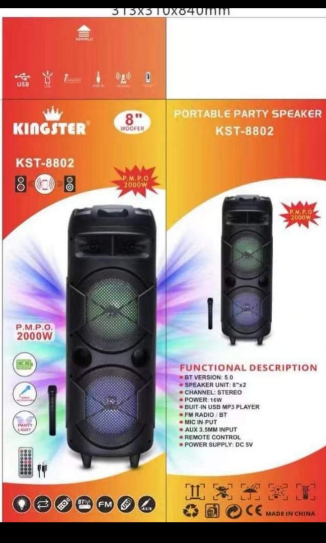 Big speaker, Audio, Soundbars, Speakers & Amplifiers on Carousell