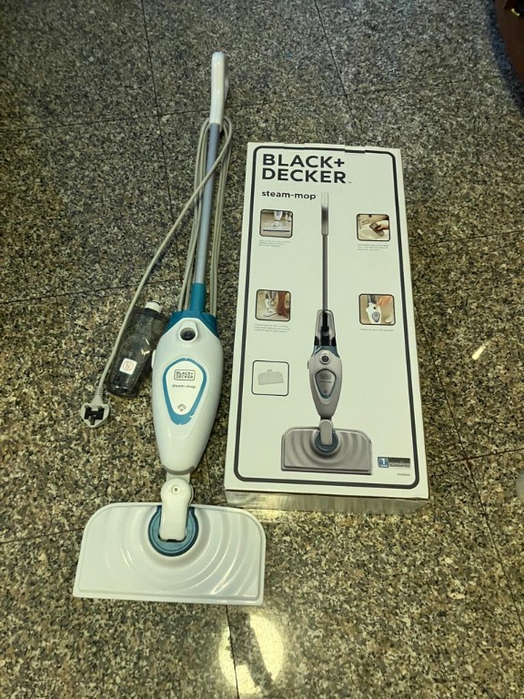 Black and Decker steam mop, TV & Home Appliances, Washing Machines and