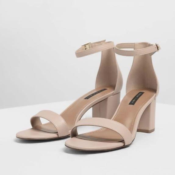 black block heel wedges