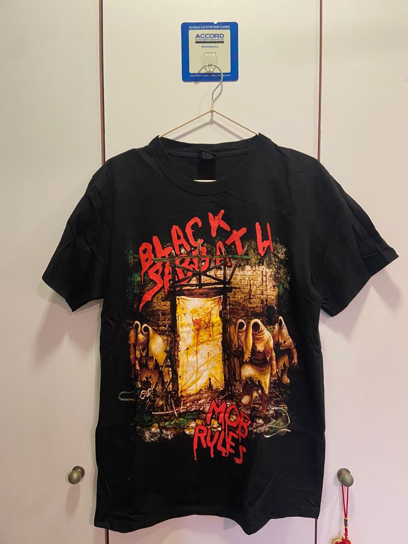 Black Sabbath Graphic Vintage Tee, Men 