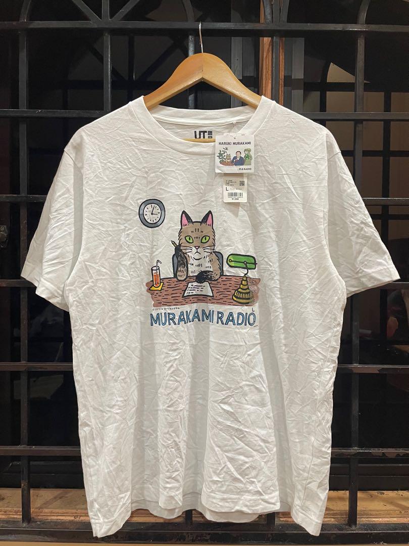 T shirt for men Fathers Day t shirt for menUniqlo MensWomens UT  Haruki Murakami Printed Tshirt Haruki Murakami Series 43698 New hot sale  1pcs 1pcs  Lazada PH