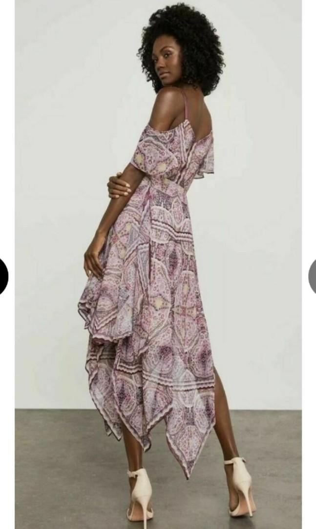 Brand New BCBG Festival Off Shoulder Dress Women s Fashion