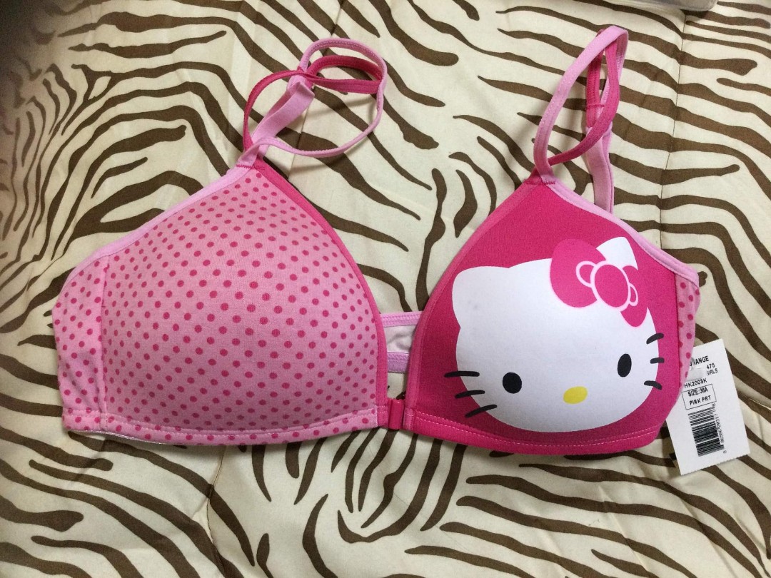 Brand New Hello Kitty Dark Pink Girl Bra (36A)