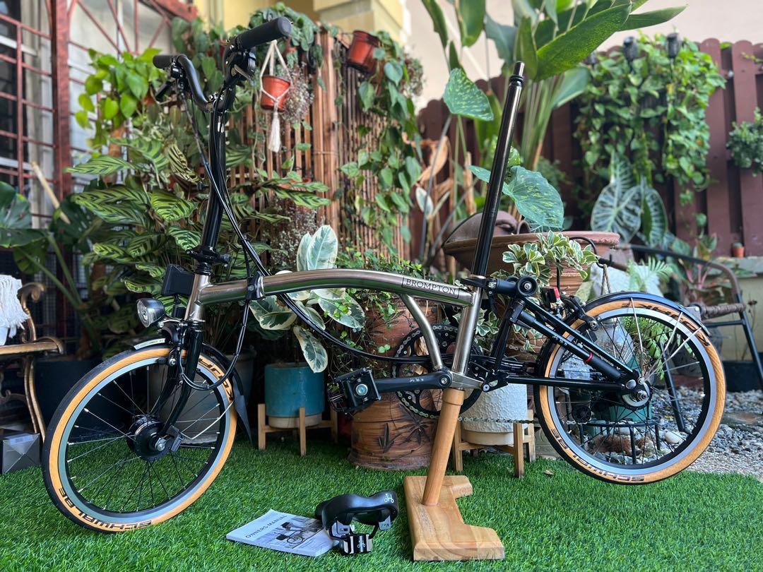 Brompton best sale nickel edition