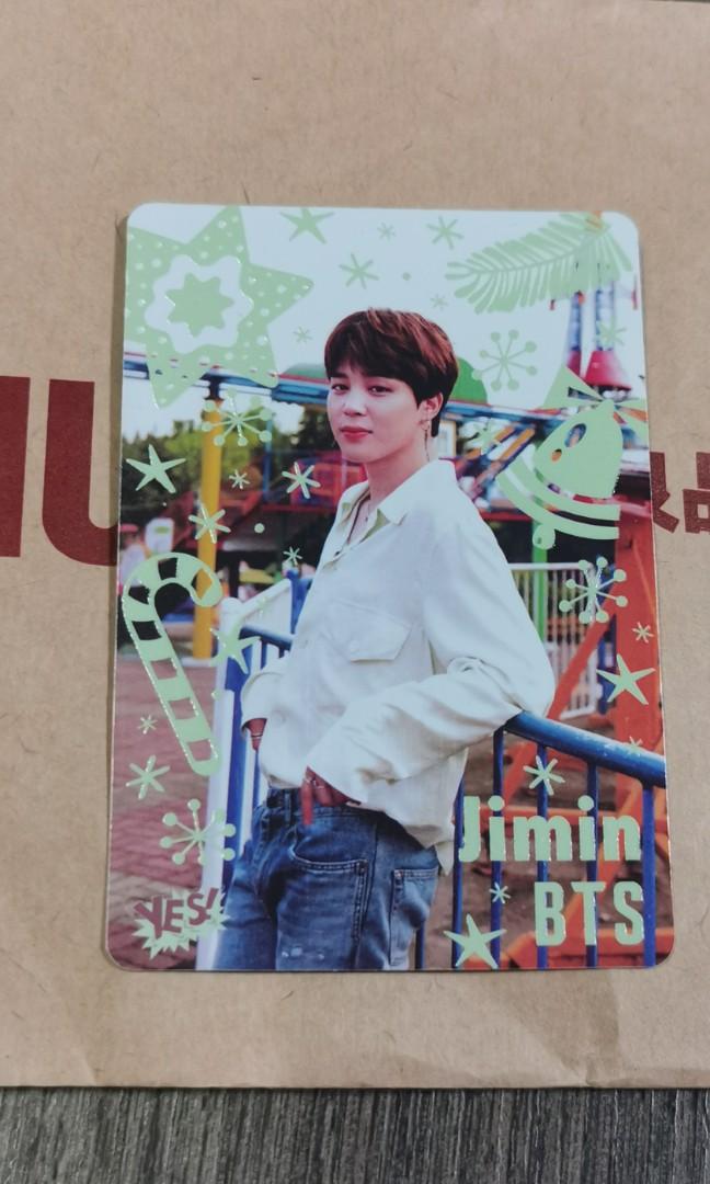 BTS 香港公式Yesカード 夜光 BTS 香港公式Yesカード 夜光カード