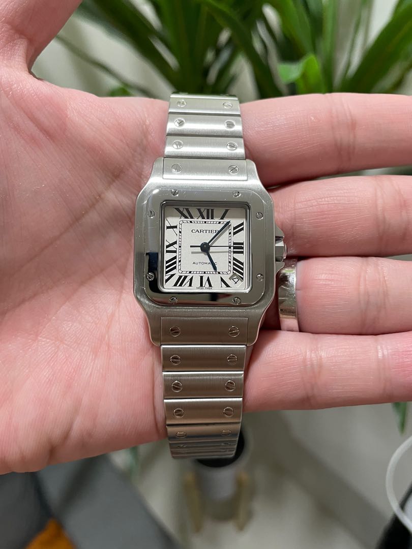 Cartier santos galbee xl review cheap