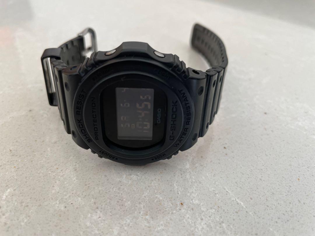 Casio all on sale black watch