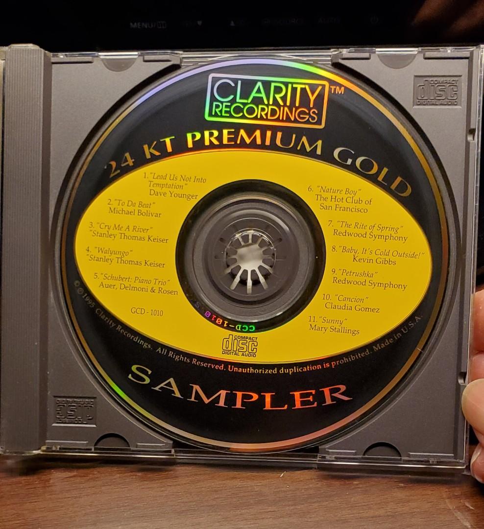 CD聖經唯一推介▪︎ Clarity Records ▪︎Sample ▪︎ 24kt.premium 