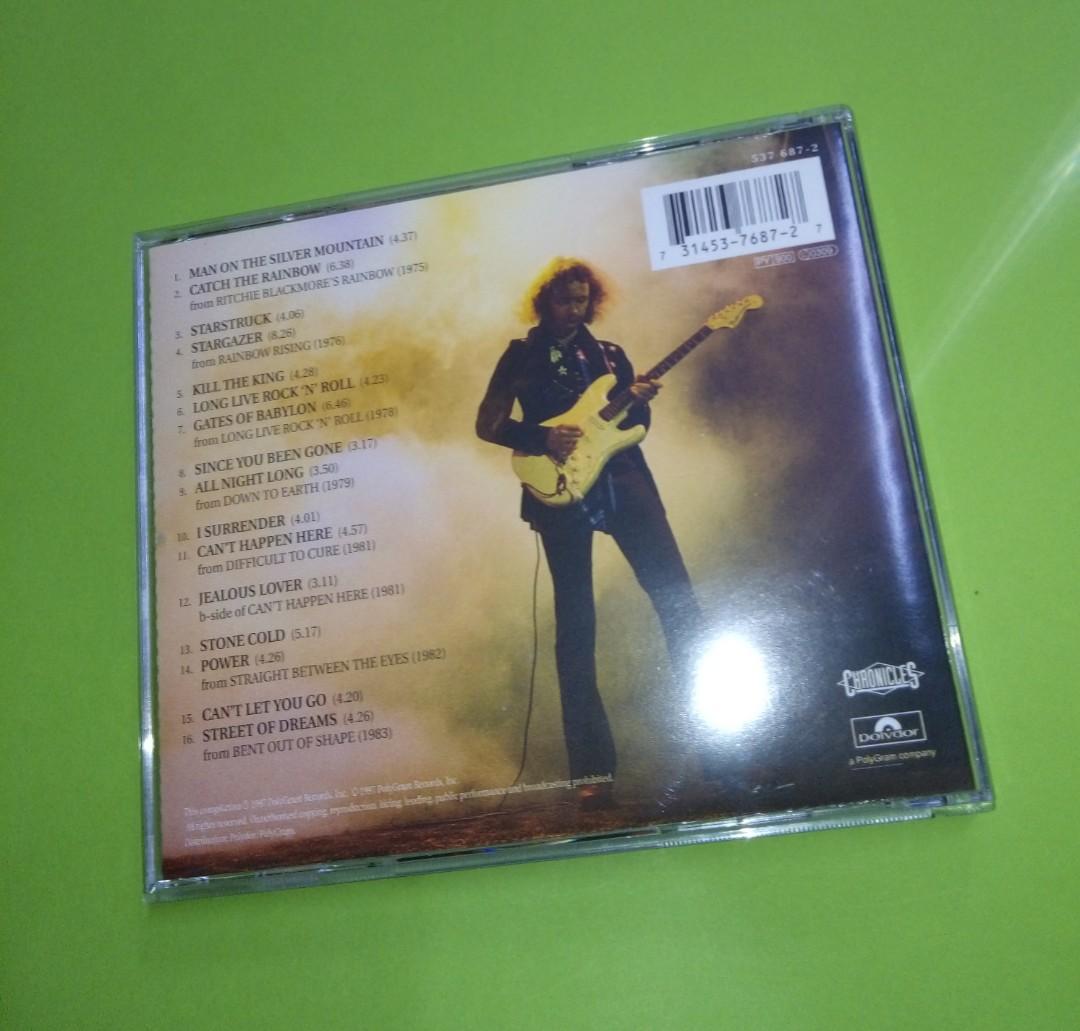 Cd Rainbow The Very Best Of Rainbow Album Live Reissue Remastered Ritchie Blackmore Dio Classic Rock Hobbies Toys Music Media Cds Dvds On Carousell