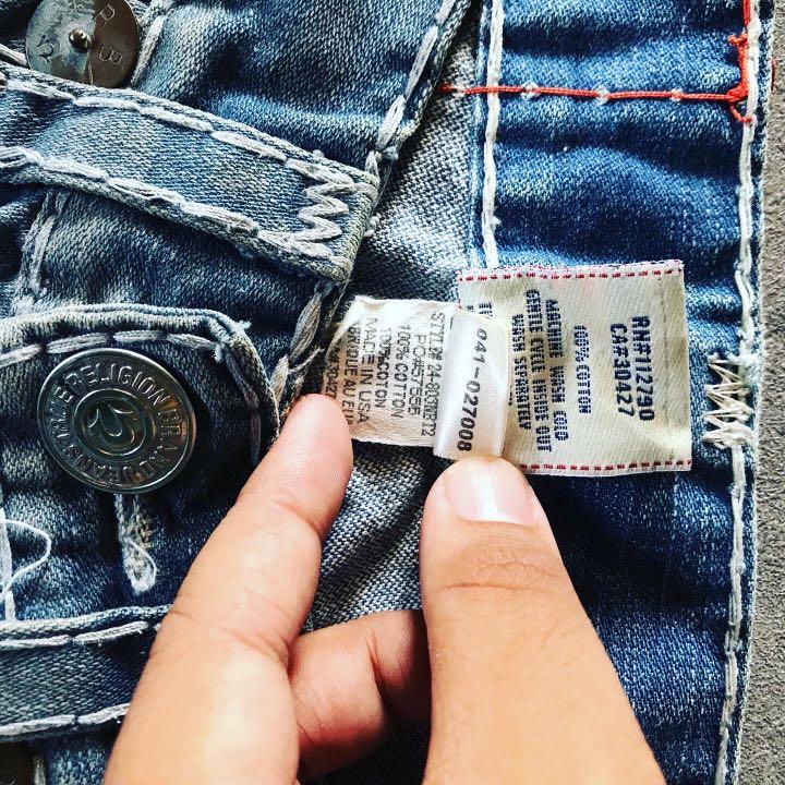 Celana jeans true religion Joey super T 