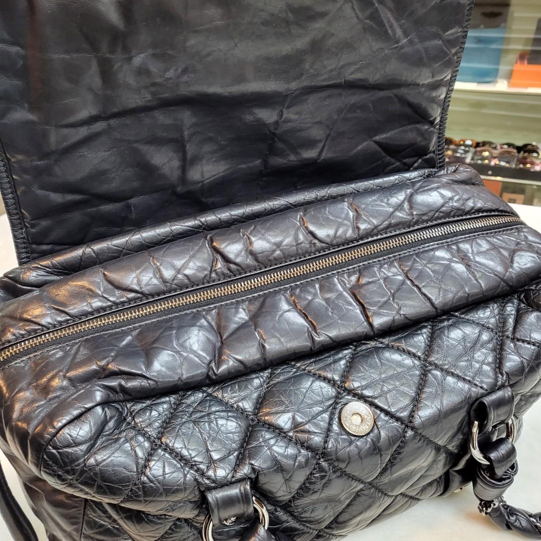 Chanel Vintage Ligne Duffle Flap Bag, Luxury, Bags & Wallets on Carousell