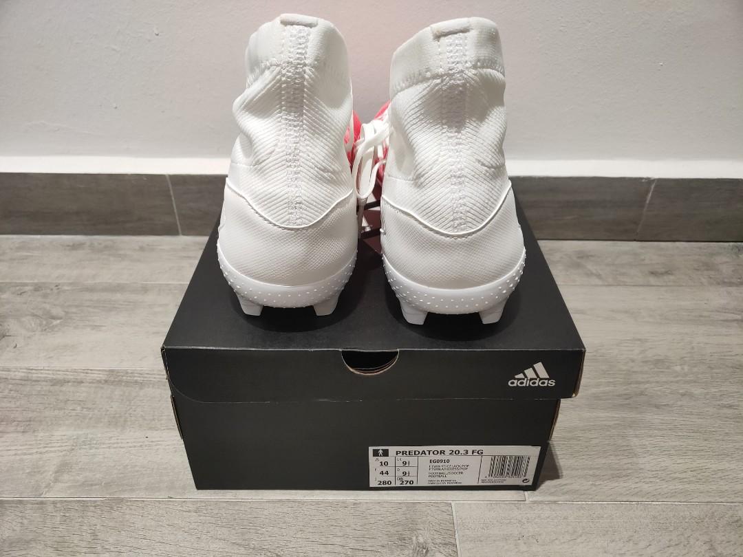 White adidas clearance football boots
