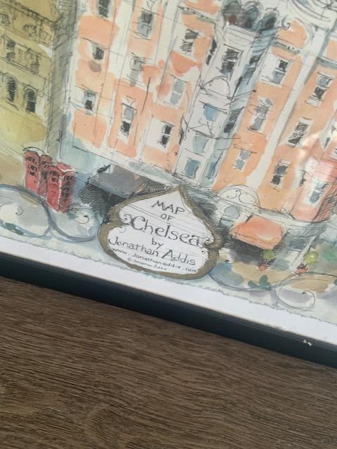 Chelsea Map Frame, Furniture & Home Living, Home Decor, Frames ...