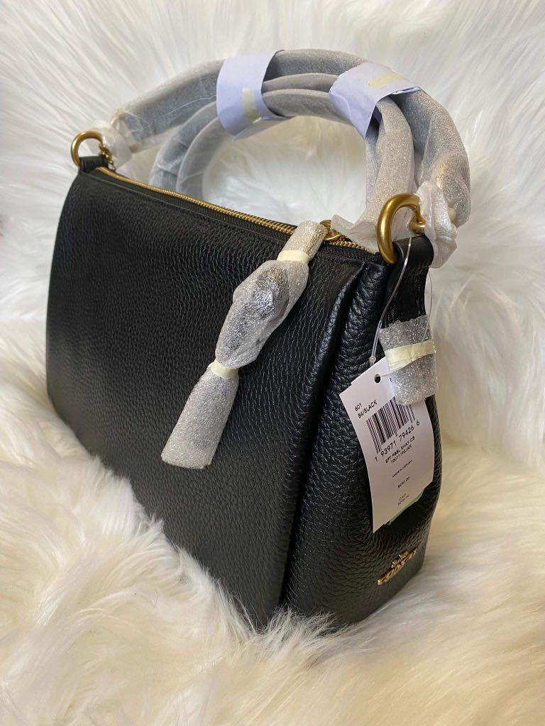 Coach black leather shay crossbody, Women's Fashion, Bags & Wallets