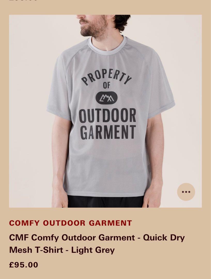 COMFY OUTDOOR GARMENT Quick Dry Mesh T-Shirt (Unisex), 男裝, 上身 