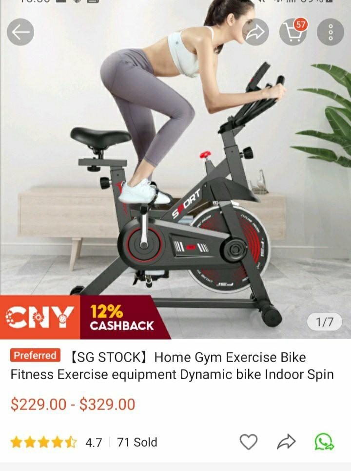 Compact hotsell stationary bicycle