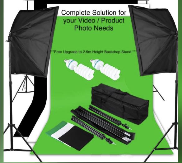 Complete basic studio equipment, Photography, Photography Accessories