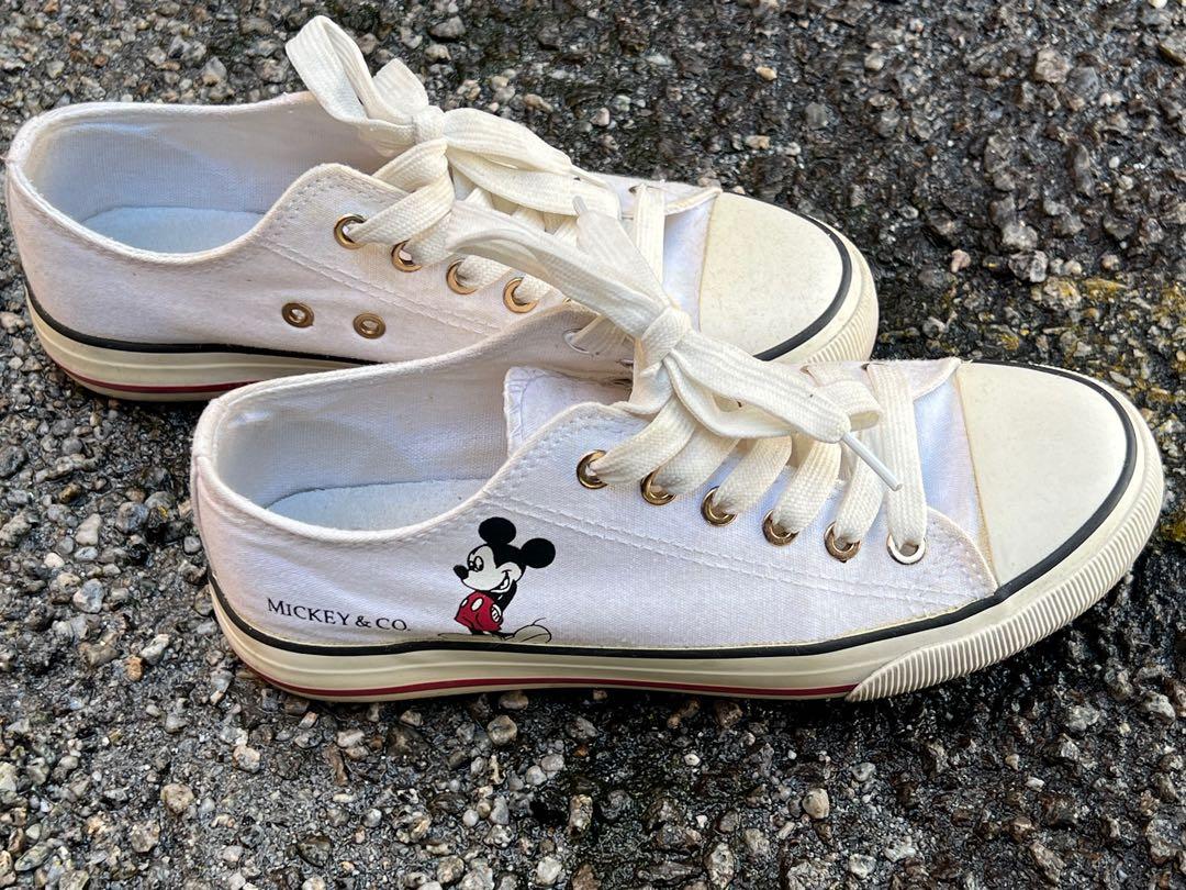 Cotton On Mickey Canvas Shoes