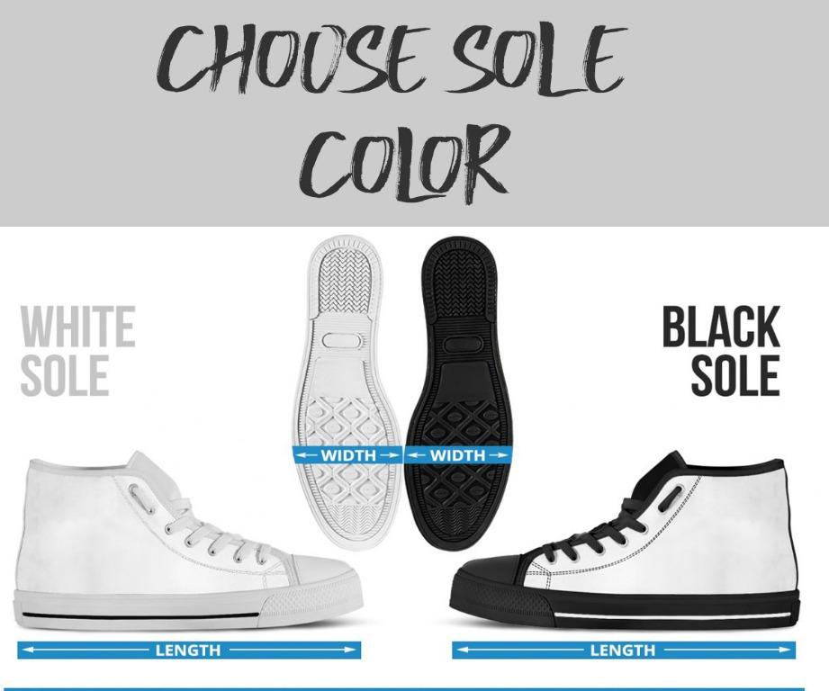 Customize high sales top shoes