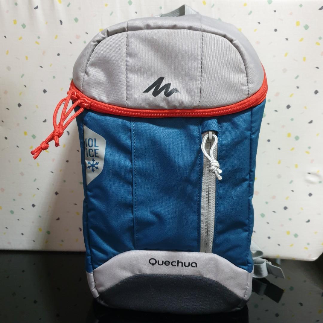 Quechua Ice Cool Backpack 10L Insulated Bag Beach Cooler Camping Hiking Picnic 