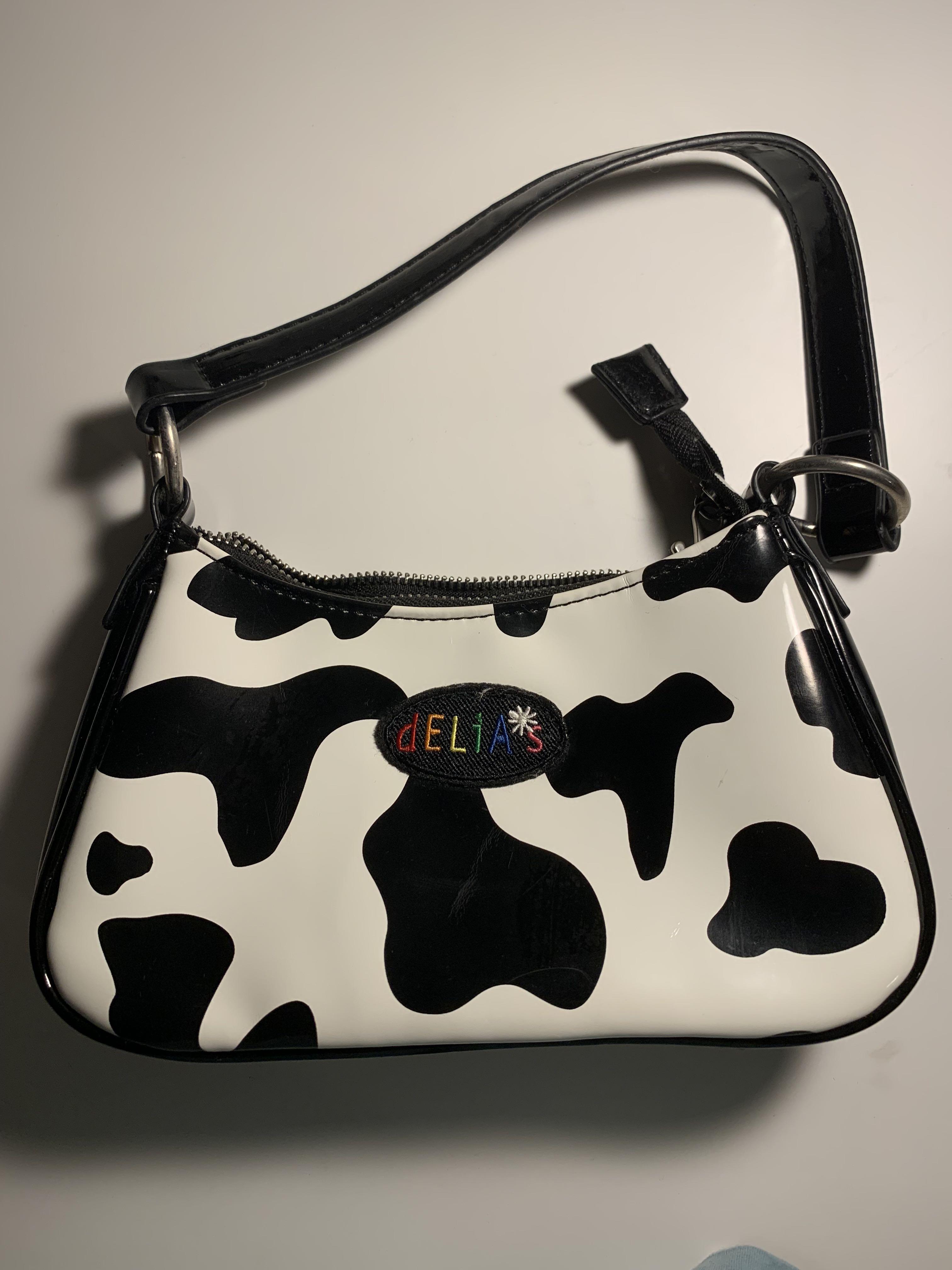 Delias cow hotsell print bag