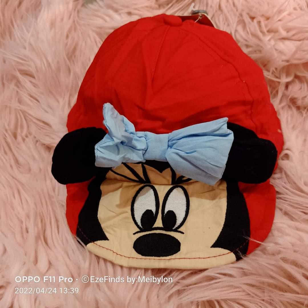 Disney Minnie Mouse Cap / Hat for Little Girl, Babies & Kids, Babies
