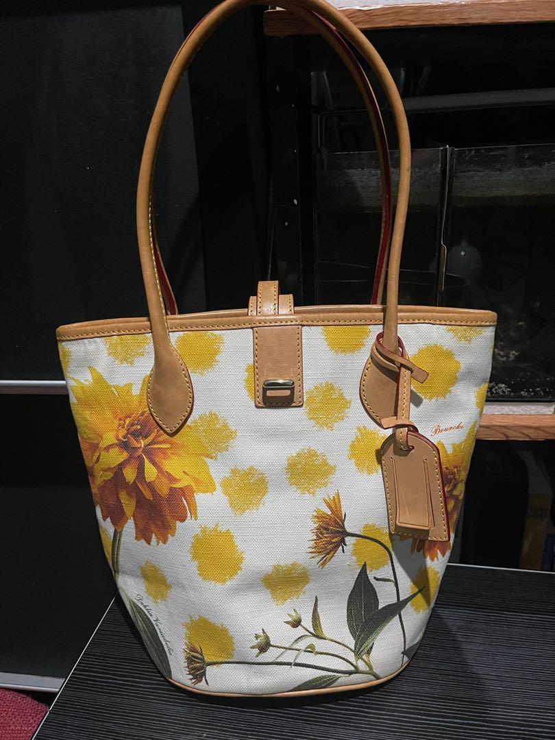 Dooney and Bourke Floral Print Tote Women s Fashion Bags