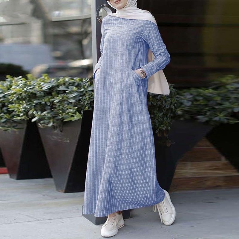 Dress shop cotton labuh