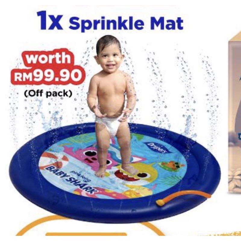 Drypers sprinkle Mat Babies Kids Infant Playtime on Carousell