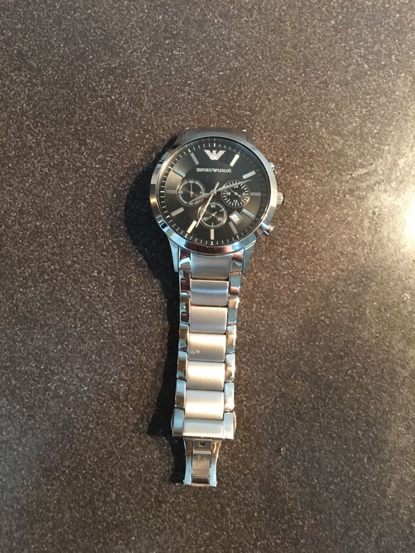 Man watch EMPORIO ARMANI AR2434 , AR2448, Men's Fashion, Watches &  Accessories, Watches on Carousell